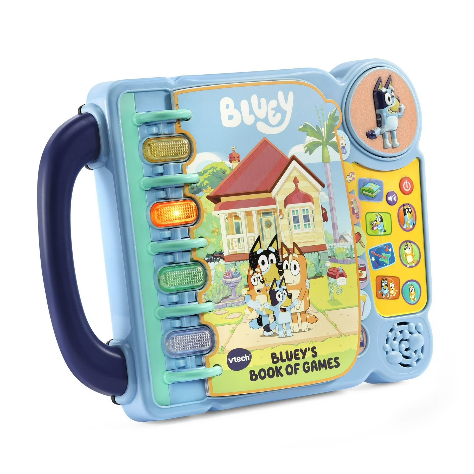 VTech Bluey Bluey’s Book of Games Interactive Toy Sounds Learning Book NEW