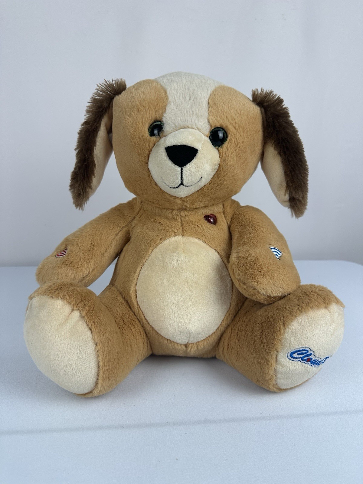 CloudPets Bluetooth Recording Messaging 12″ Beige Interactive Dog Plush Toy