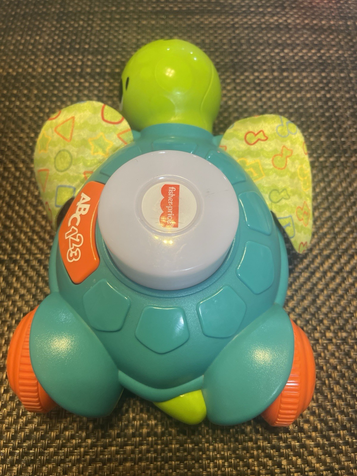 Fisher Price Linkimals Sea Turtle Sit-to-Crawl Light-up Musical Push ‘n Go