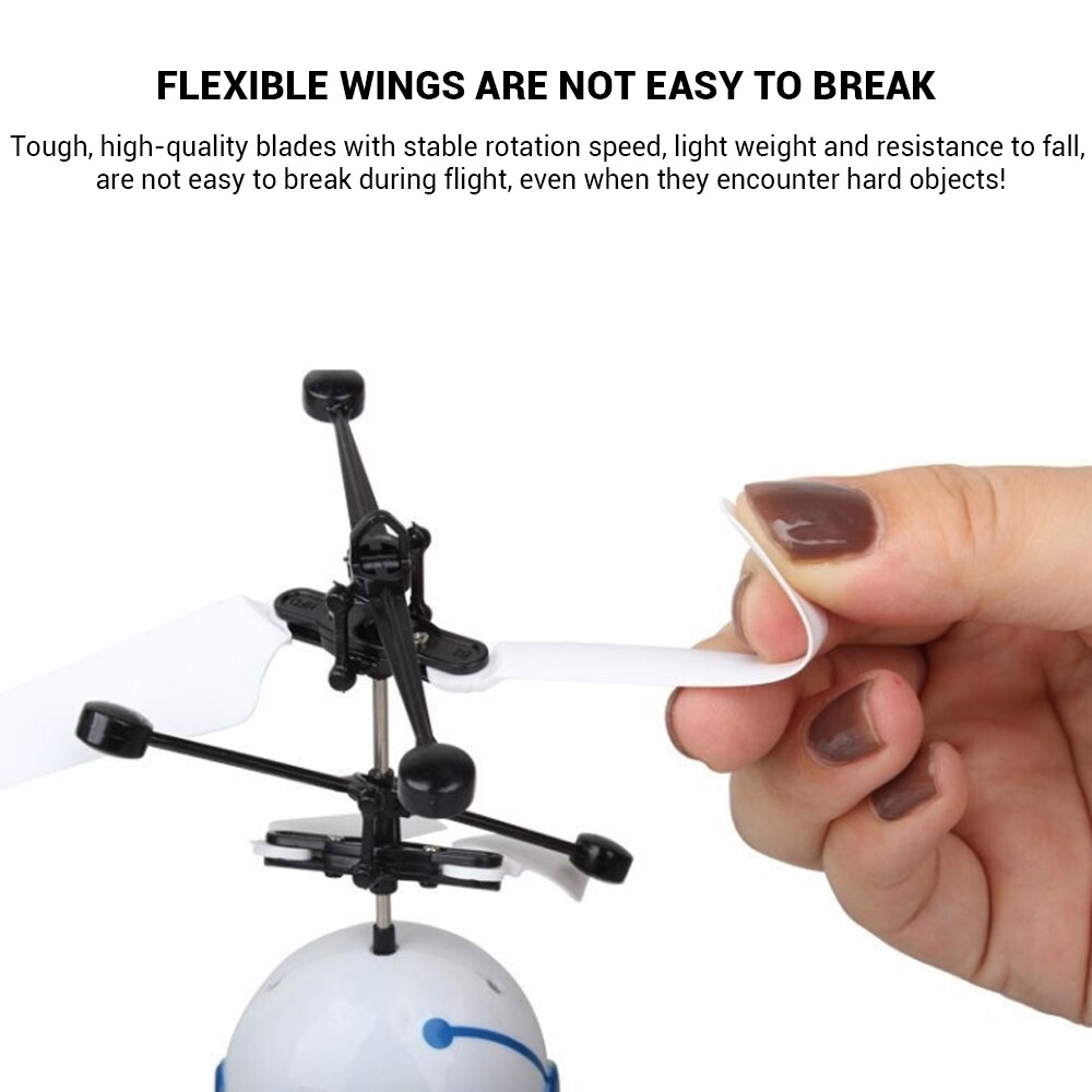 Rechargeable Flying Toy for Boys Mini Drone Flying Robot for Kids Ages 3 4 5 6 7