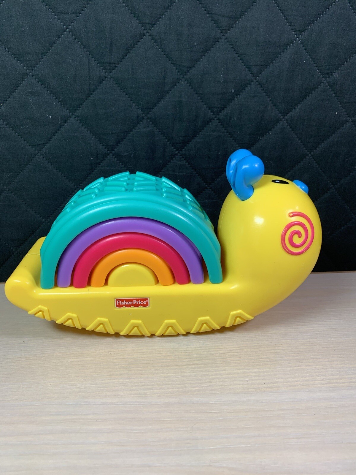 Fisher Price Growing Baby Rainbow Snail Stacker