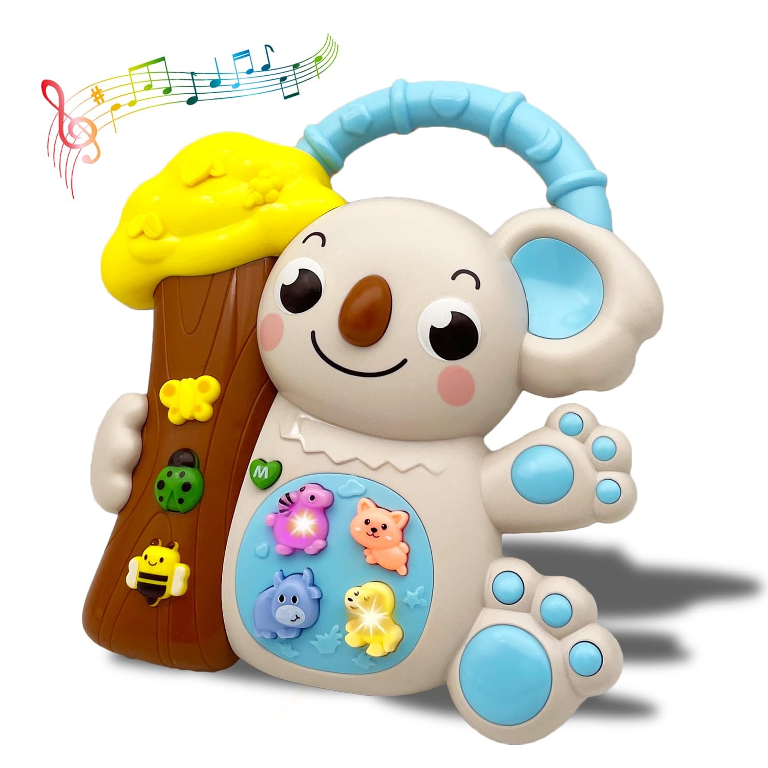 Musical Toys for 1 Year Old Boys and Girls, Baby Light Up Miniature, Koala