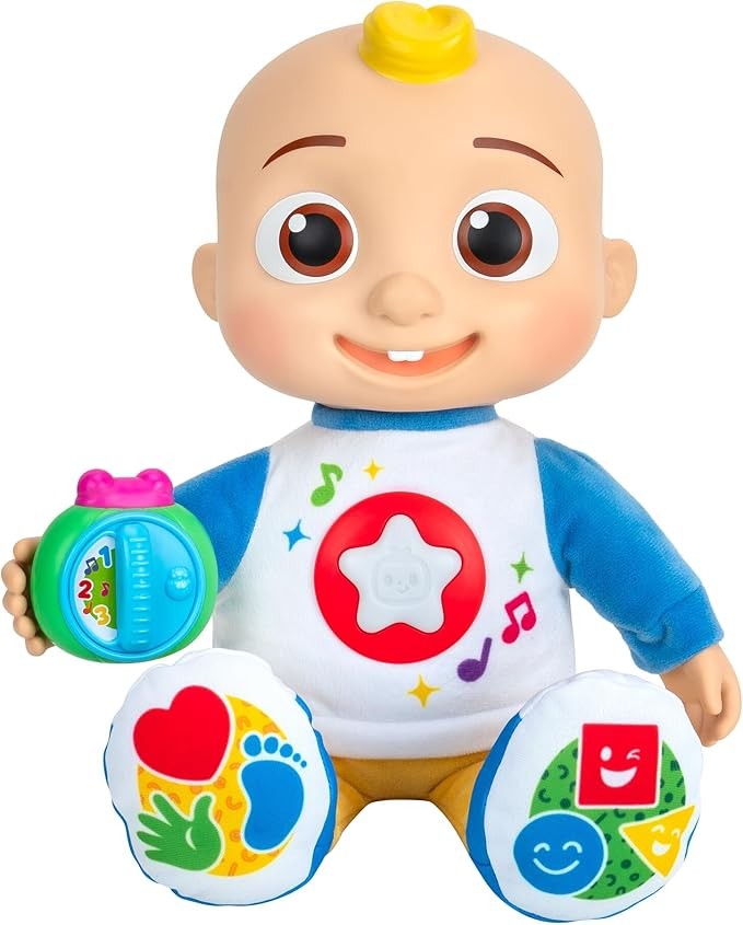J. CoComelon Discover ‘N Play JJ – Explore Shapes Colors ABC’s 123’s (open box)