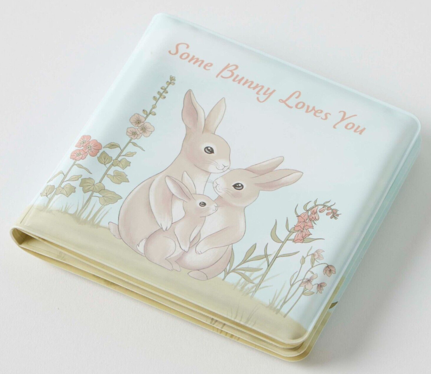 BATH BOOK – Some Bunny Loves You – Easter New Baby Gift Shower Christening