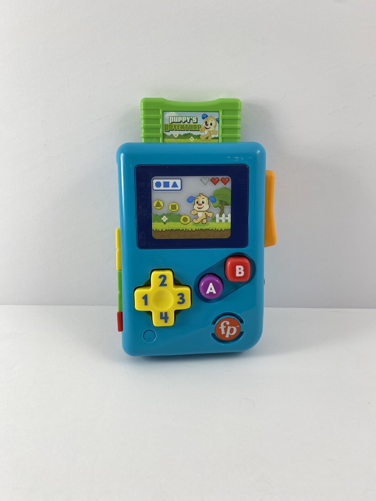 Fisher-Price Laugh & Learn Lil’ Gamer Blue Pretend Video Game Learning Toy