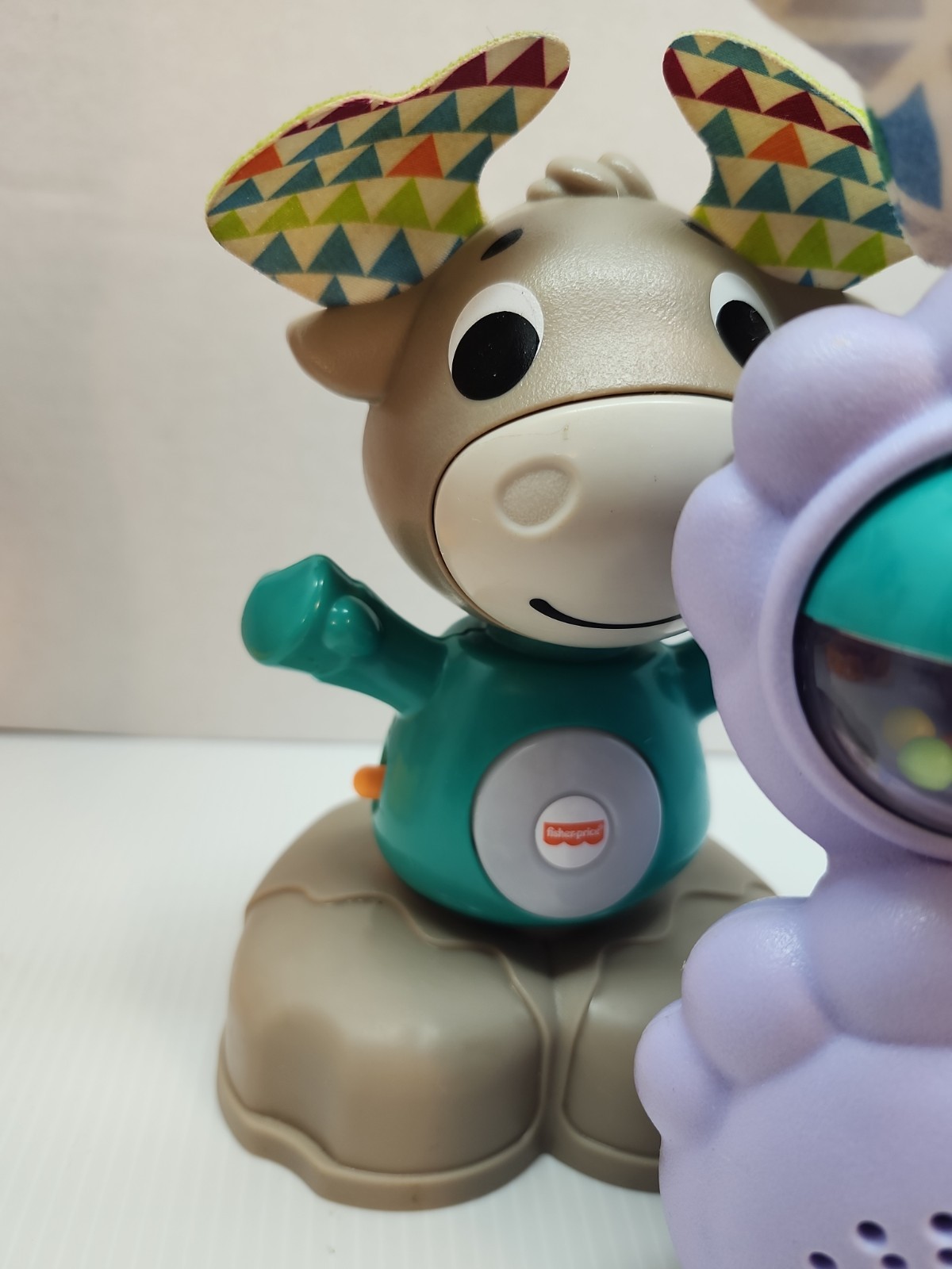 Fisher Price Interactive Linkimals Lot Owl & Koala, Moose Learn ABC Lights Toy