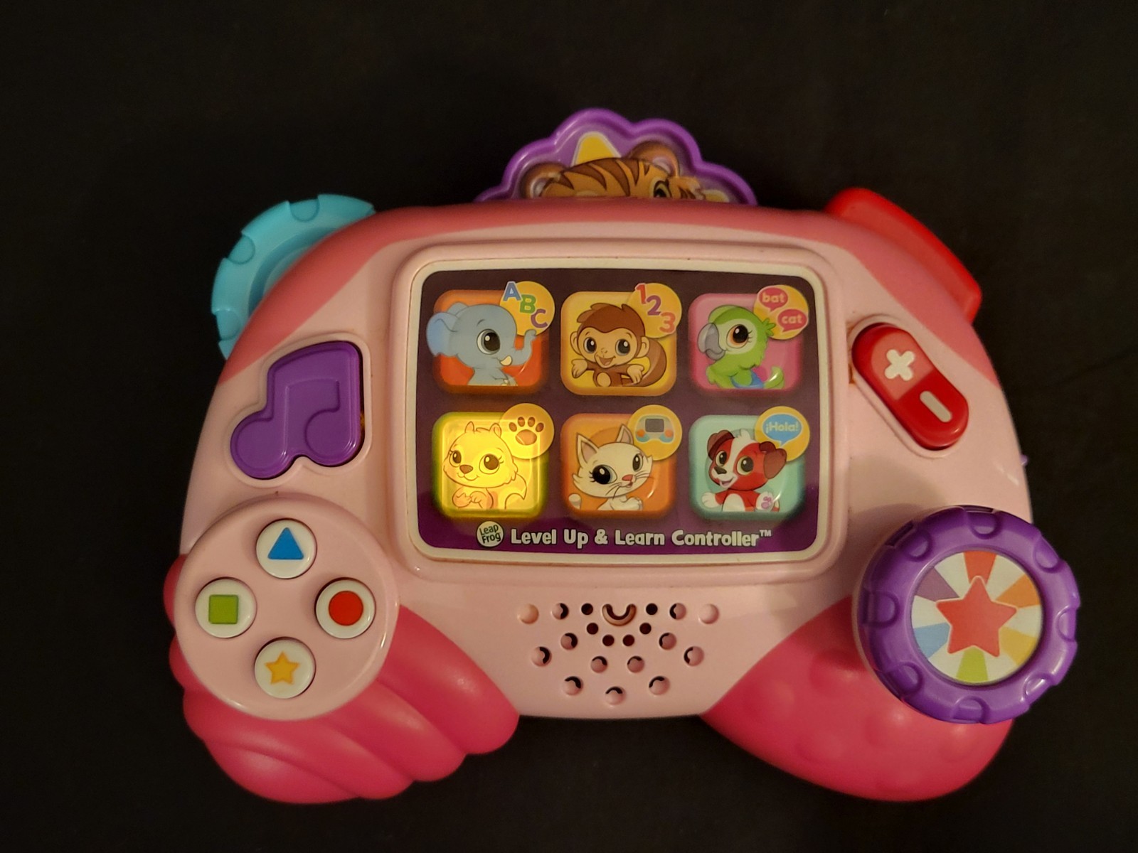 LeapFrog Level Up & Learn Controller Pink RARE VIDEO! NICE!