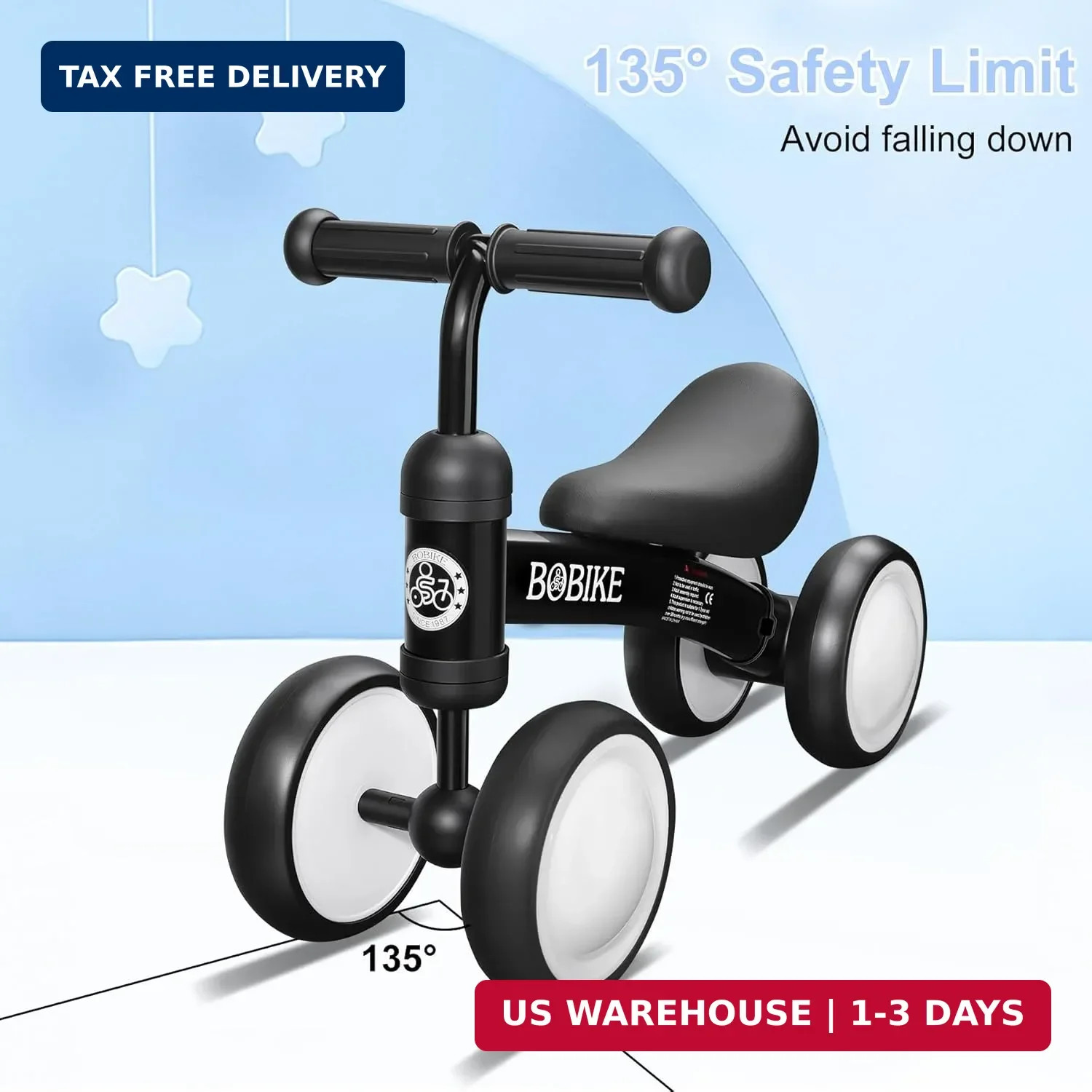 Baby Balance Bike Toys for 12-36 Months Kids Toy Boy and Girls Gifts Toddler Bes