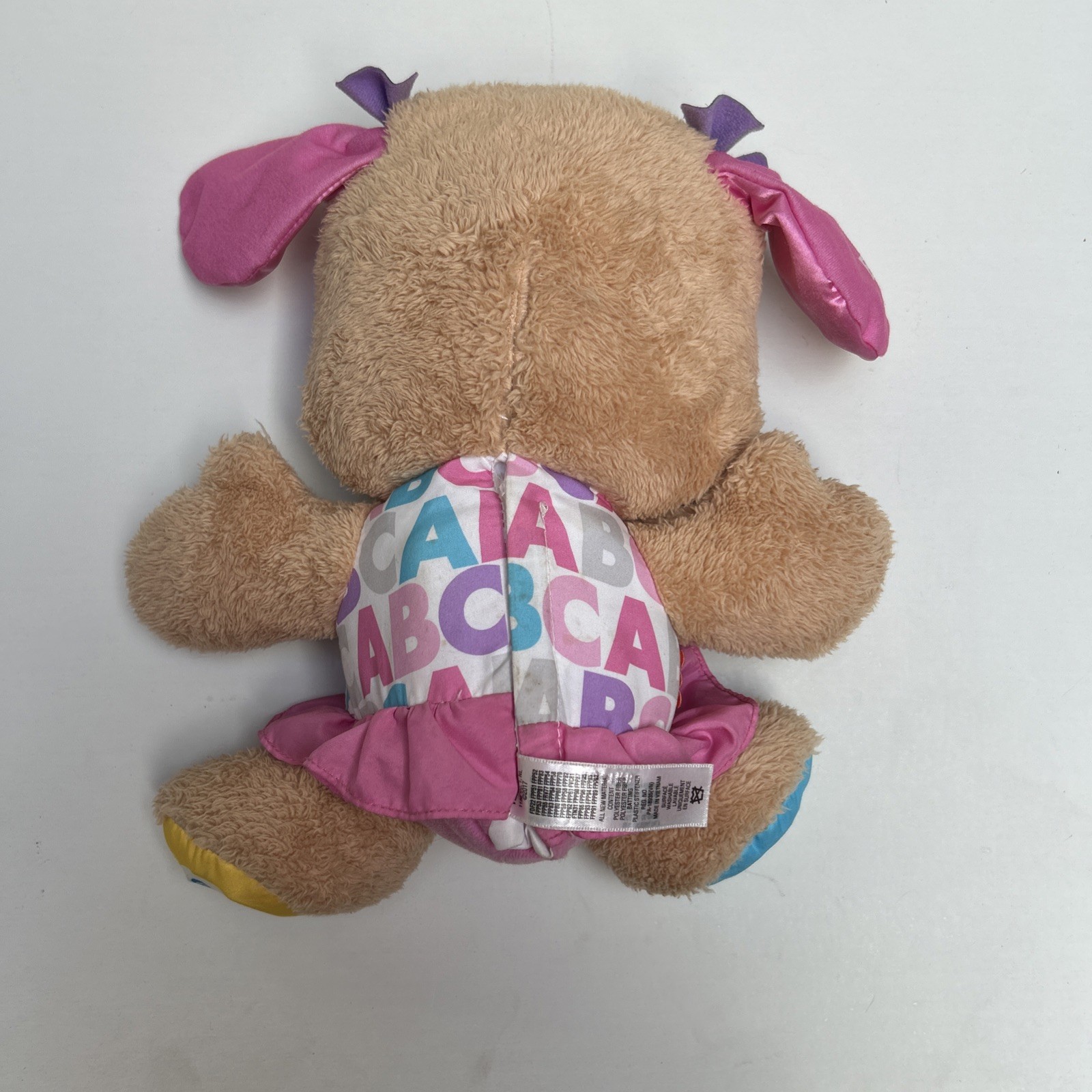 Fisher Price Laugh & Learn Smart Stages Sis Pink 2017 Interactive Plush Puppy