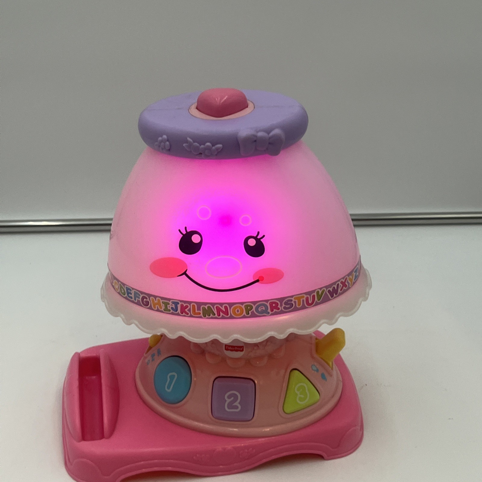 Fisher Price Laugh & Learn My Pretty Learning Lamp 2013 Works 6-36 Mos Toy Works
