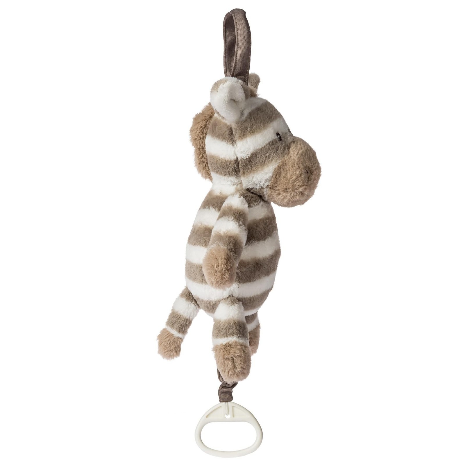 Mary Meyer Afrique Musical Pull Toy Stuffed Animal Soft Toy, 10-Inches, Zebra