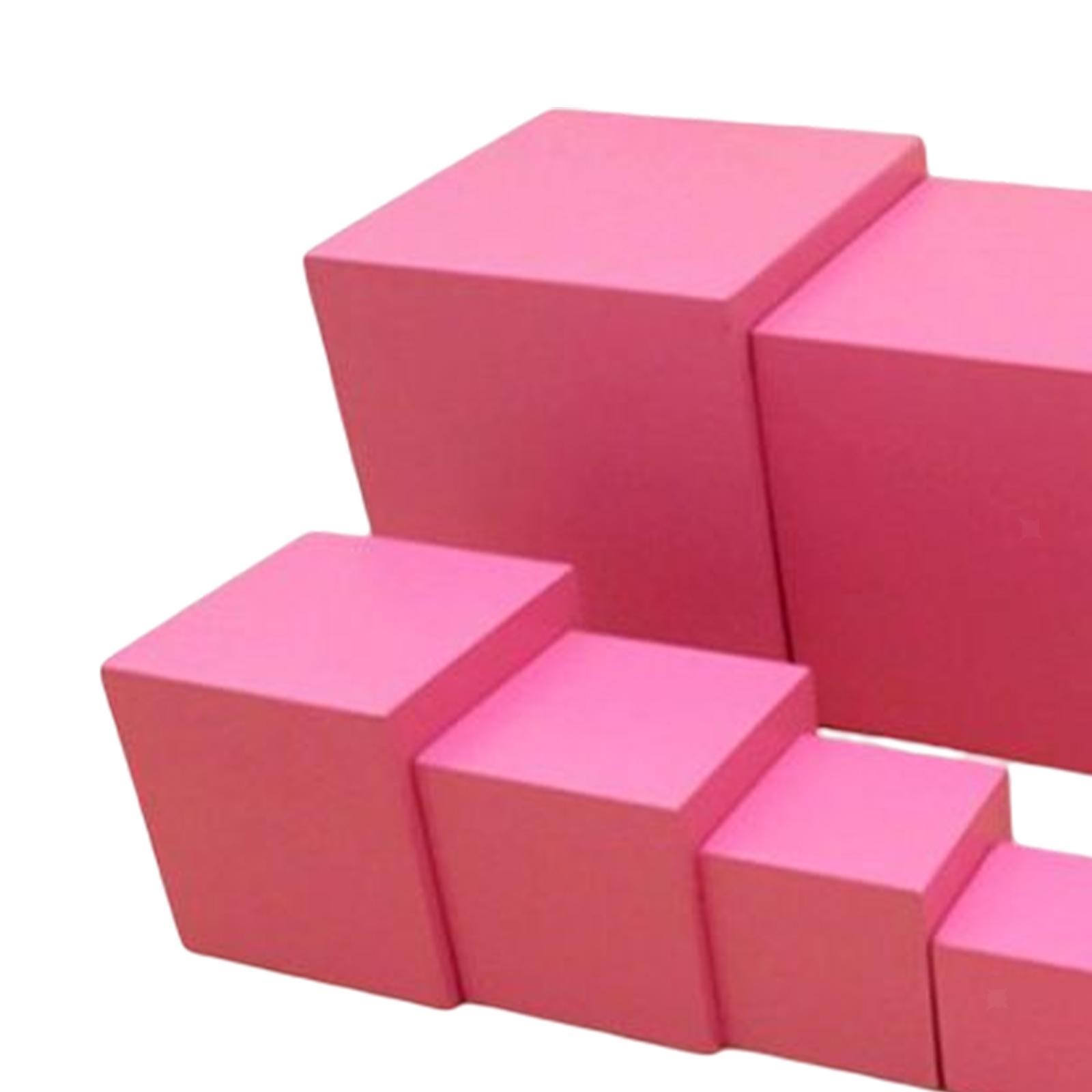 Pink Logical Thinking Basic Blocks Professional Educational