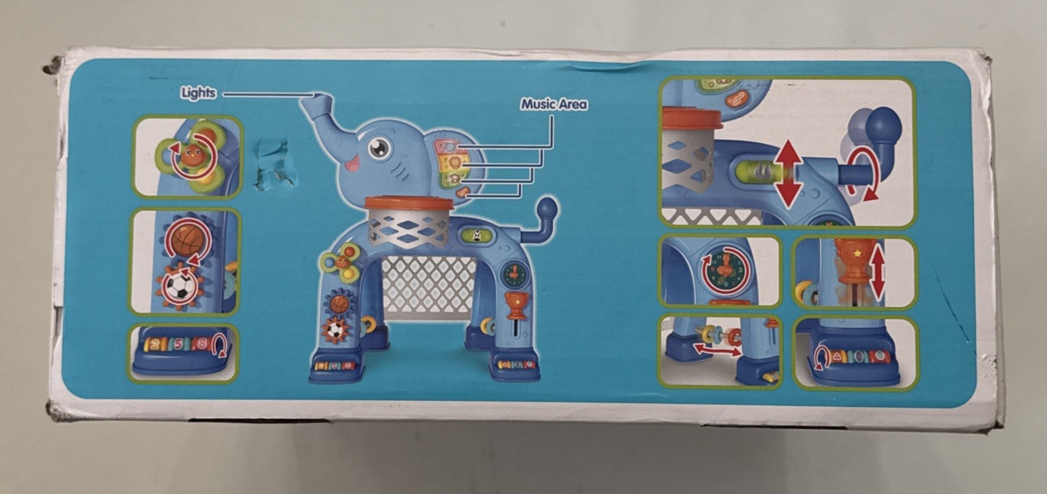 Elephant Sports Set, Blue, Please Read Details