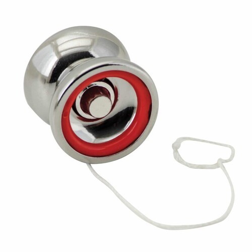 Schylling Retro YO-YO Classic Metal Red/Blue/Silver RYY