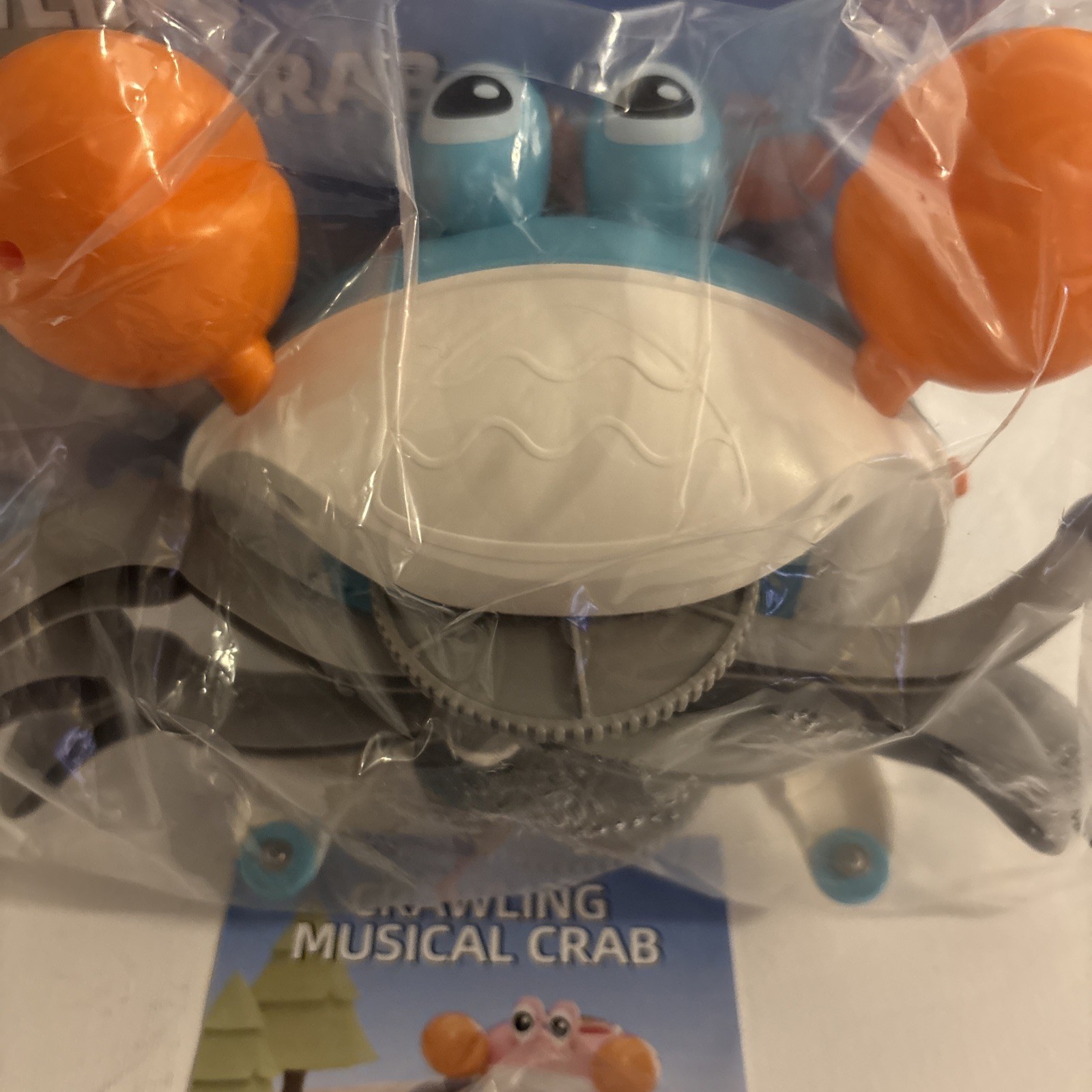 Crawling Musical Crab Baby Toy – Baby Gift Toy For Babies 6-18+ Months