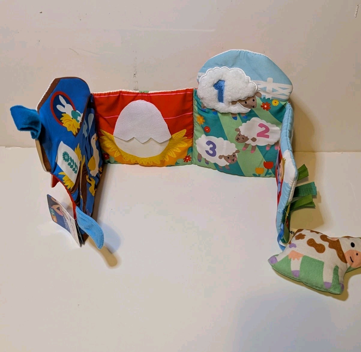 Ms. Rachel’s Sensory Toy Fine Motor Skills Learning Farm Plush 3-18 Months