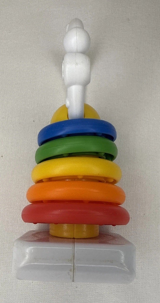 FISHER PRICE MINI CLASSIC TOY REPLICA ROCK A STACK