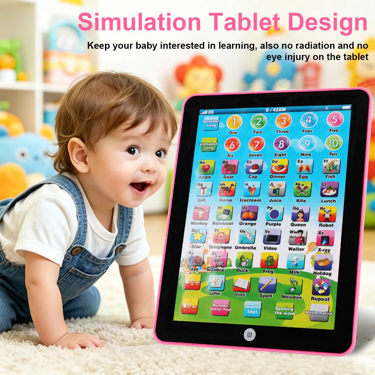 NEWS Educational Learning Toys for Kids Toddlers Age 1 2 3 4 5 6 7 8+ Years Old