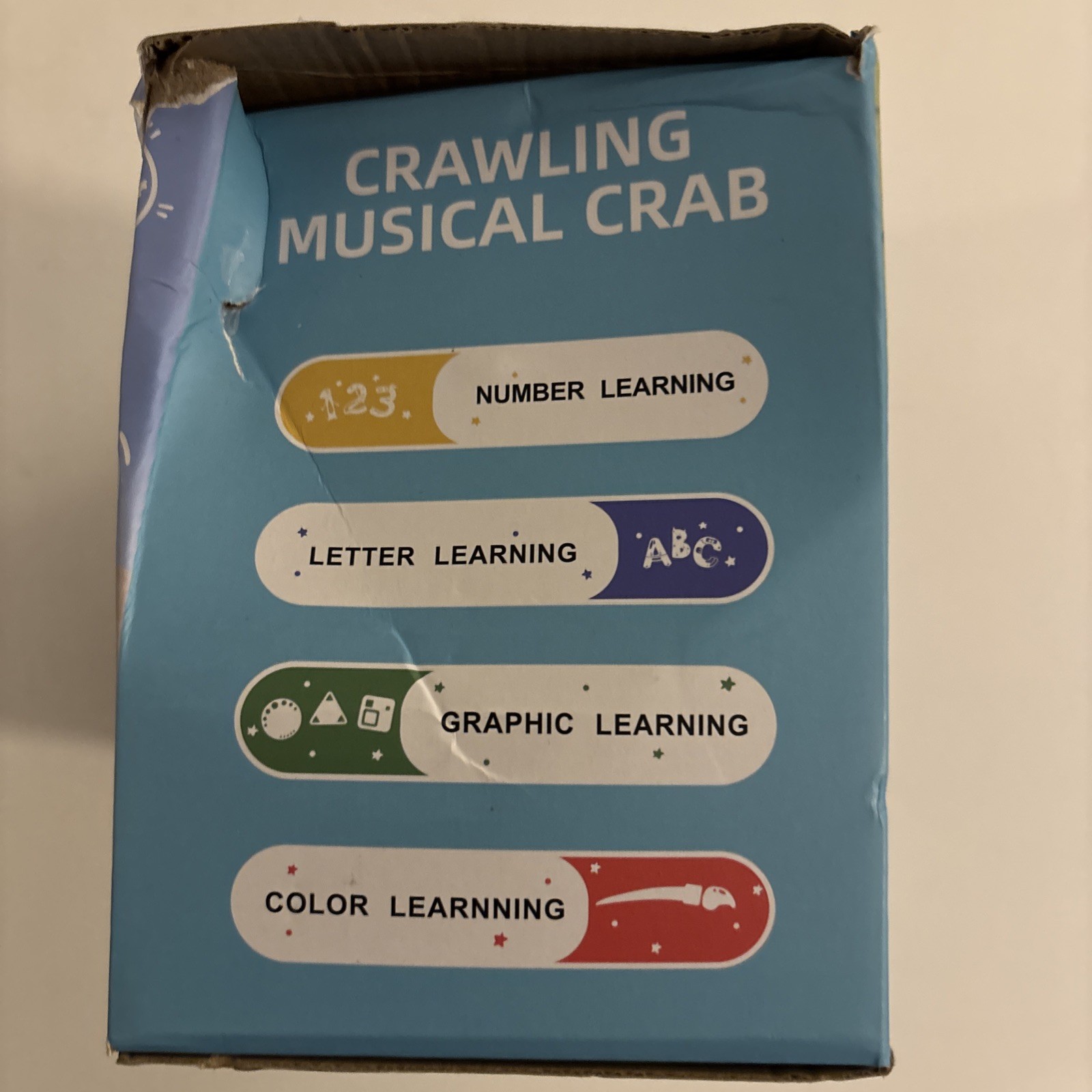Crawling Musical Crab Baby Toy – Baby Gift Toy For Babies 6-18+ Months