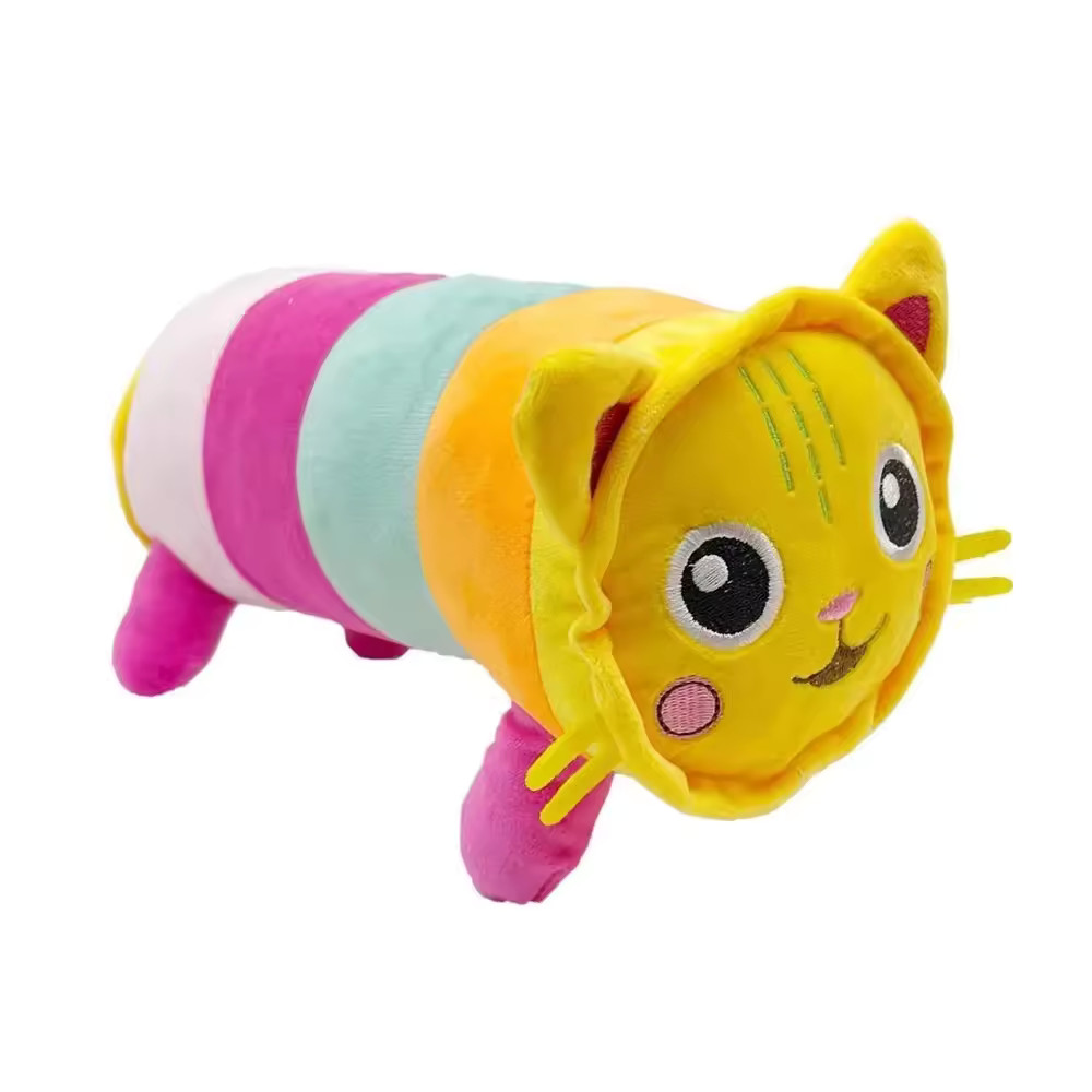 Gabbys doll house Plush Toy Mercat Cartoon Stuffed Animals Smiling Cat Car Cat