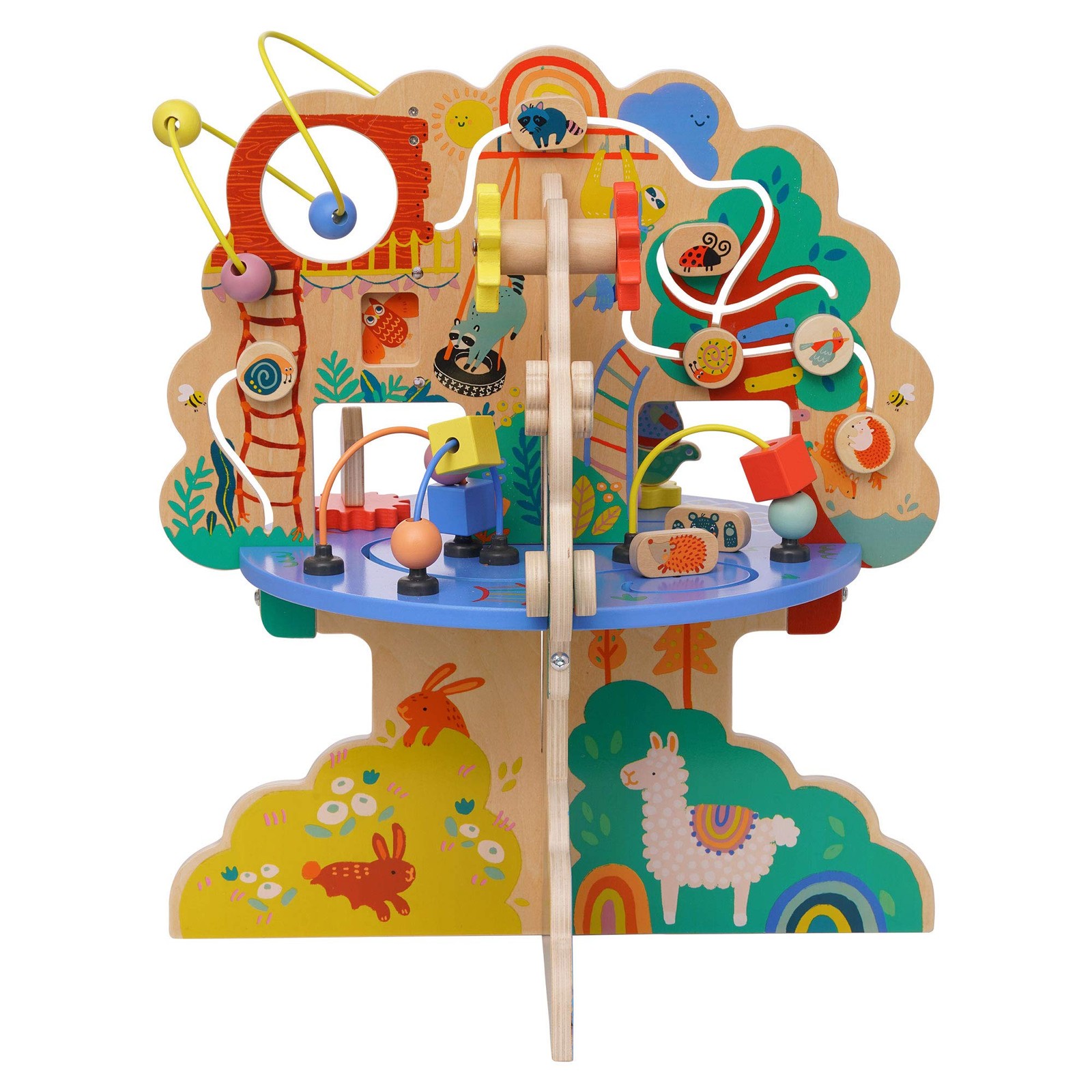 Manhattan Toy Playground Adventure Wooden Toddler Activity Center Gliders