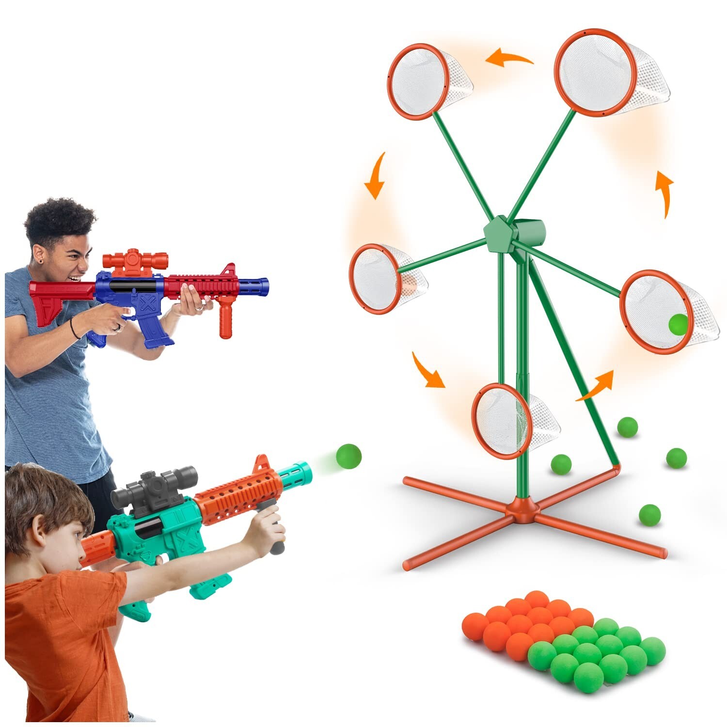 Shooting Games Toys for Age 5 – 6 7 8 9 10 + Year Old Boys, Kids Toy Sports &…