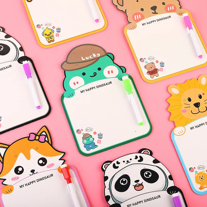 New Children’s Cartoon Random Pattern Erasable Drawing Board Double-sided Board