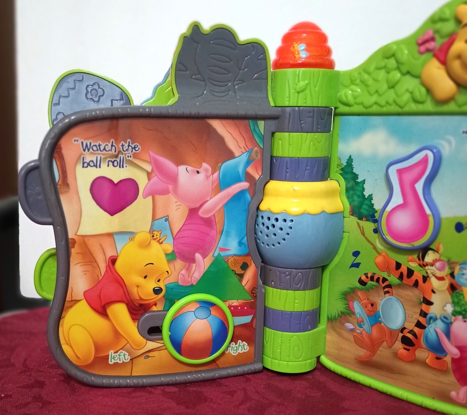 Vtech Disney Winnie the Pooh Slide ‘n Learn Storybook Electronic Interactive Toy