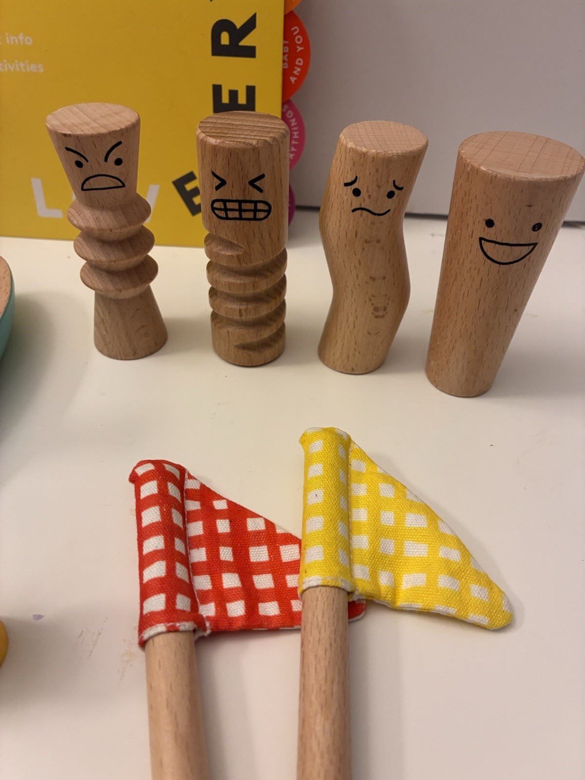 LOVEVERY Lot Montessori Wooden Baby Toys REPLACEMENT PARTS PIECES Odds & Ends