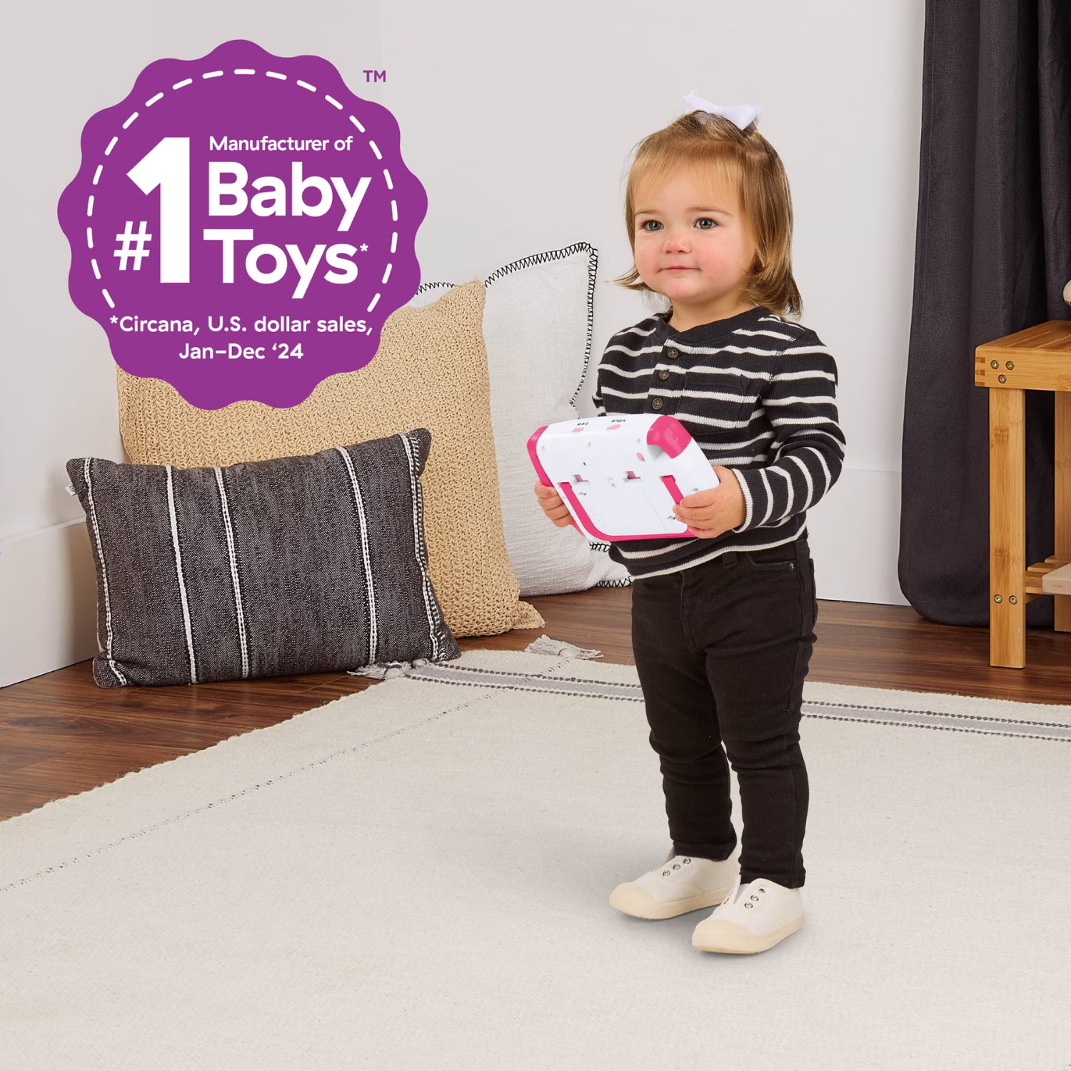 Baby Einstein Sea Dreams Soother Pink Portable Sound Machine Toy