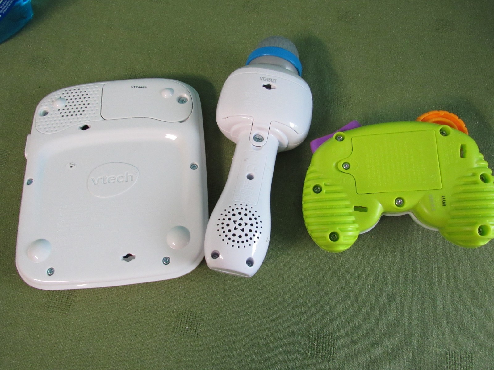 Toddlers Set Electric Toys – Discover & Learn Tablet – Microphone – Game Remote