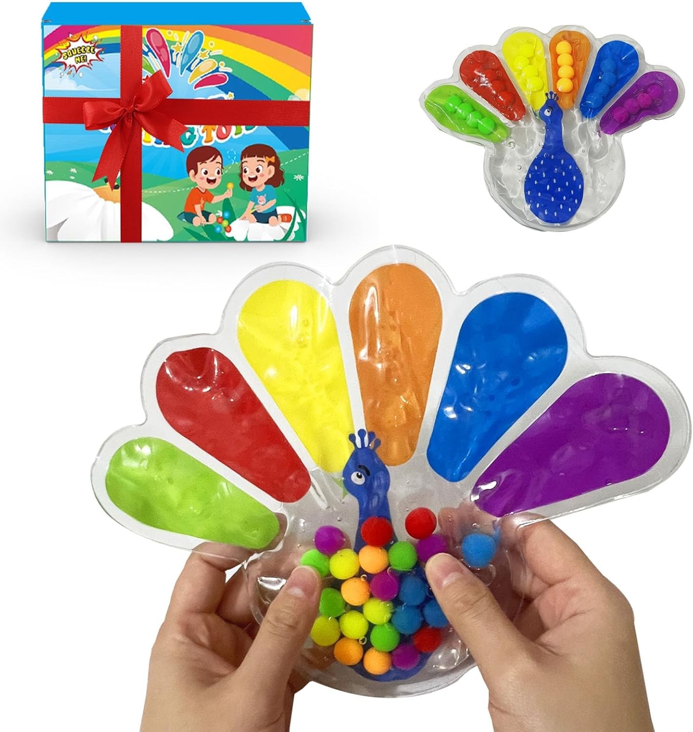 Color Sorting Sensory Toys, Fine Motor Skills Toys for Toddlers
