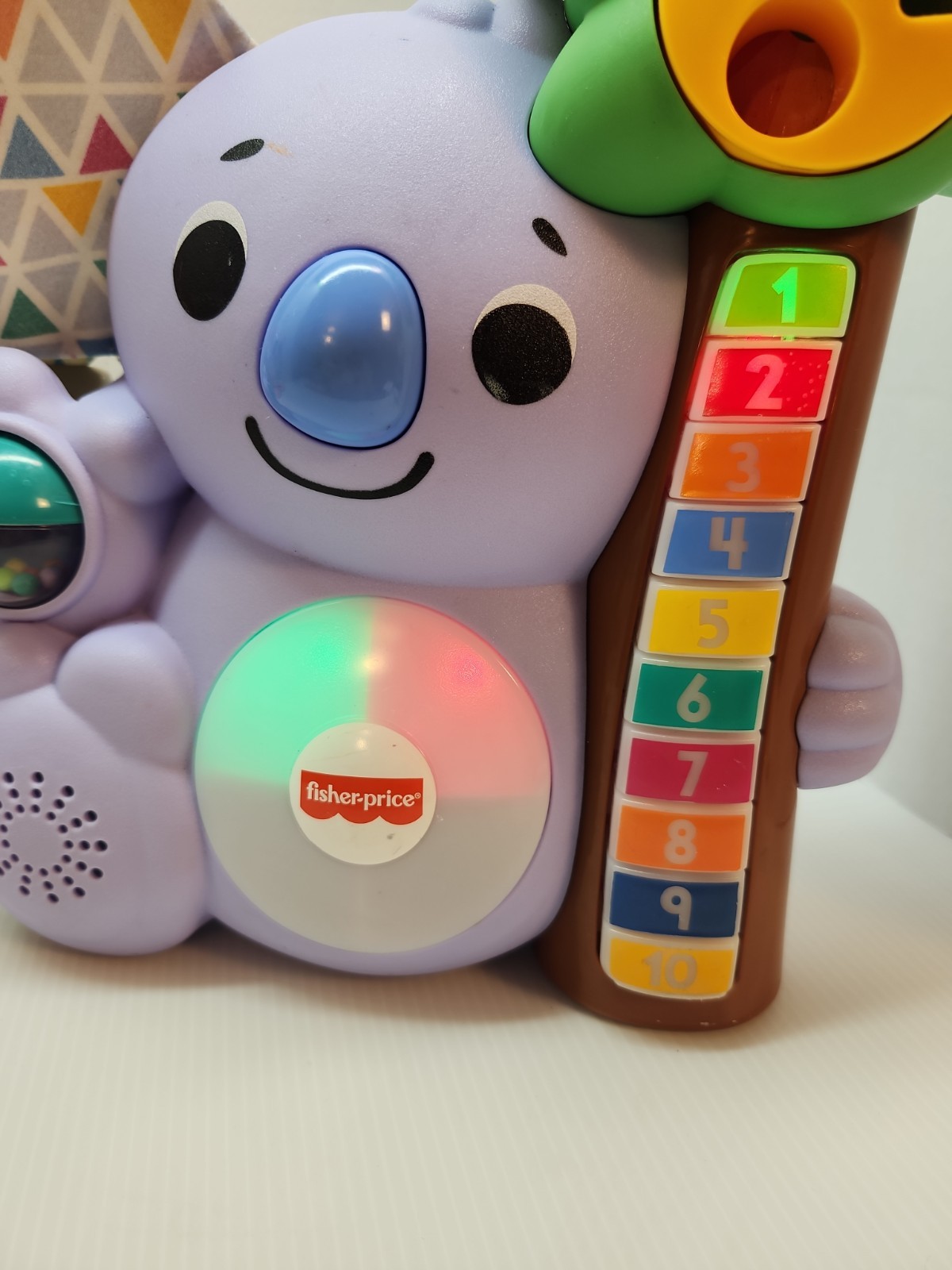 Fisher Price Interactive Linkimals Lot Owl & Koala, Moose Learn ABC Lights Toy