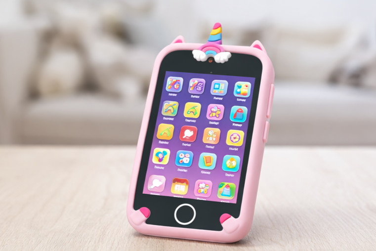 Kids Smart Phone Toys, Birthday Gifts Unicorn Toddler Play Phone for Girl