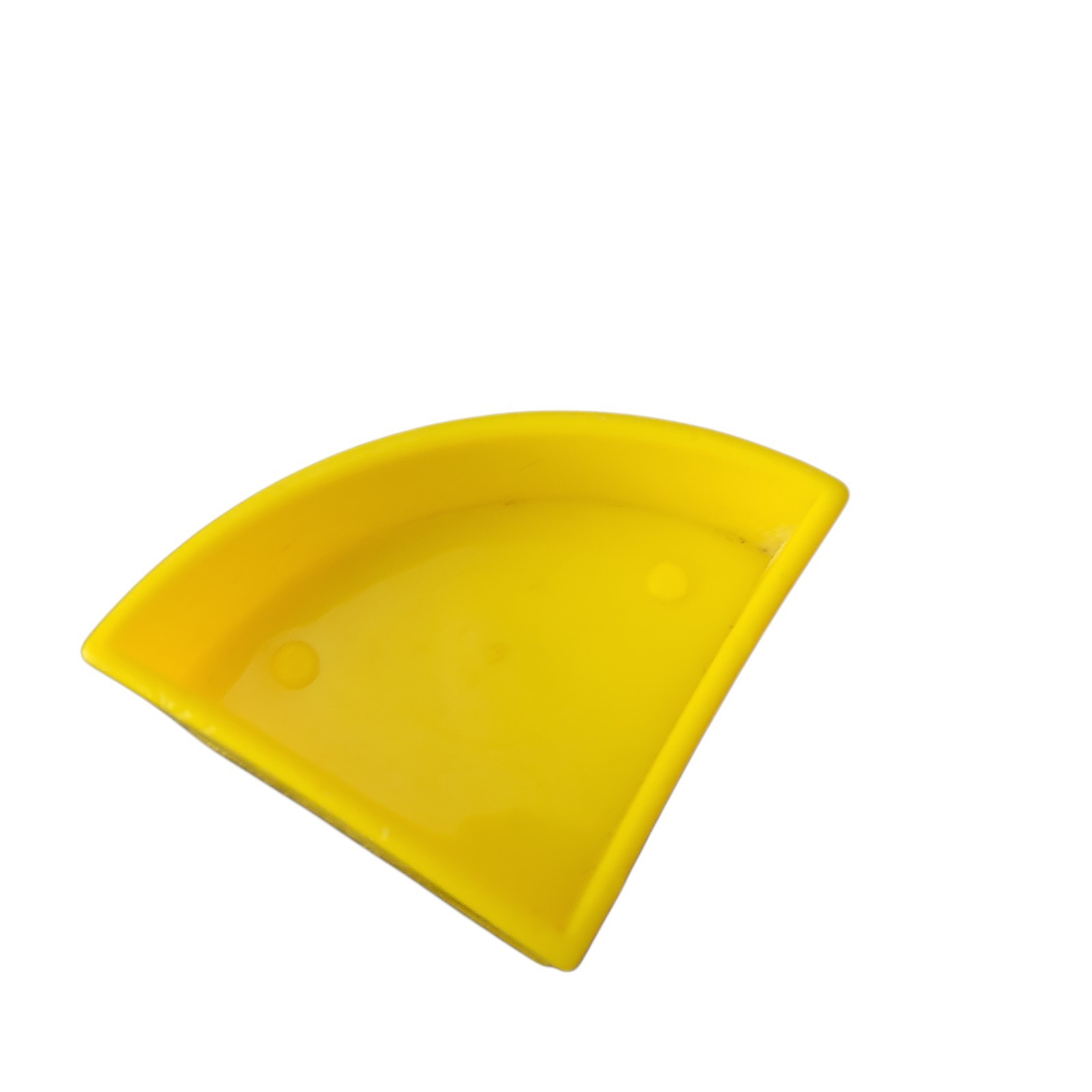 Tupperware Shape O Ball Sorter Yellow Replacement # 2 Pie 1/4 Circle Shape