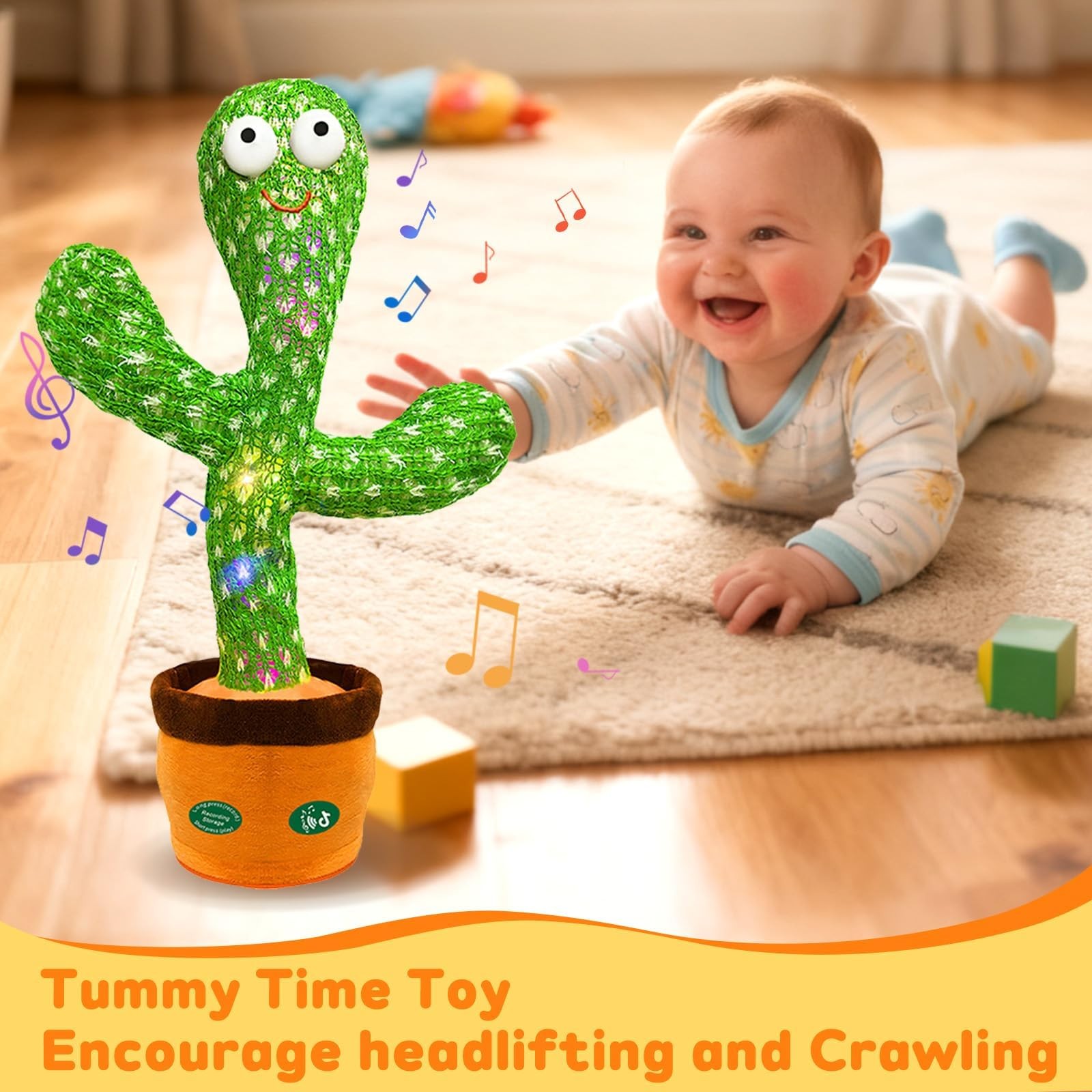 Hunfur Interactive Baby Toys 13 inches x 4.7 x inches,