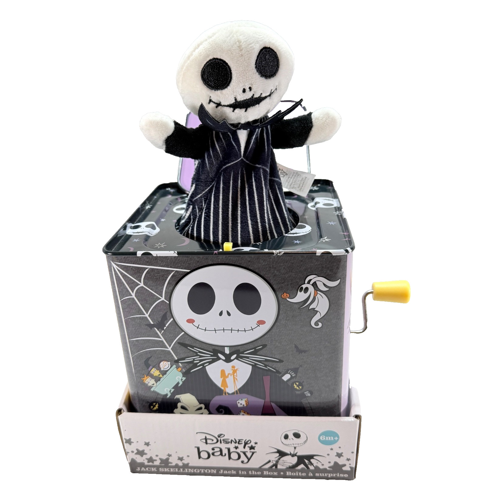 Disney Baby Nightmare Before Christmas Jack Skellington Jack-in-the-Box – NEW