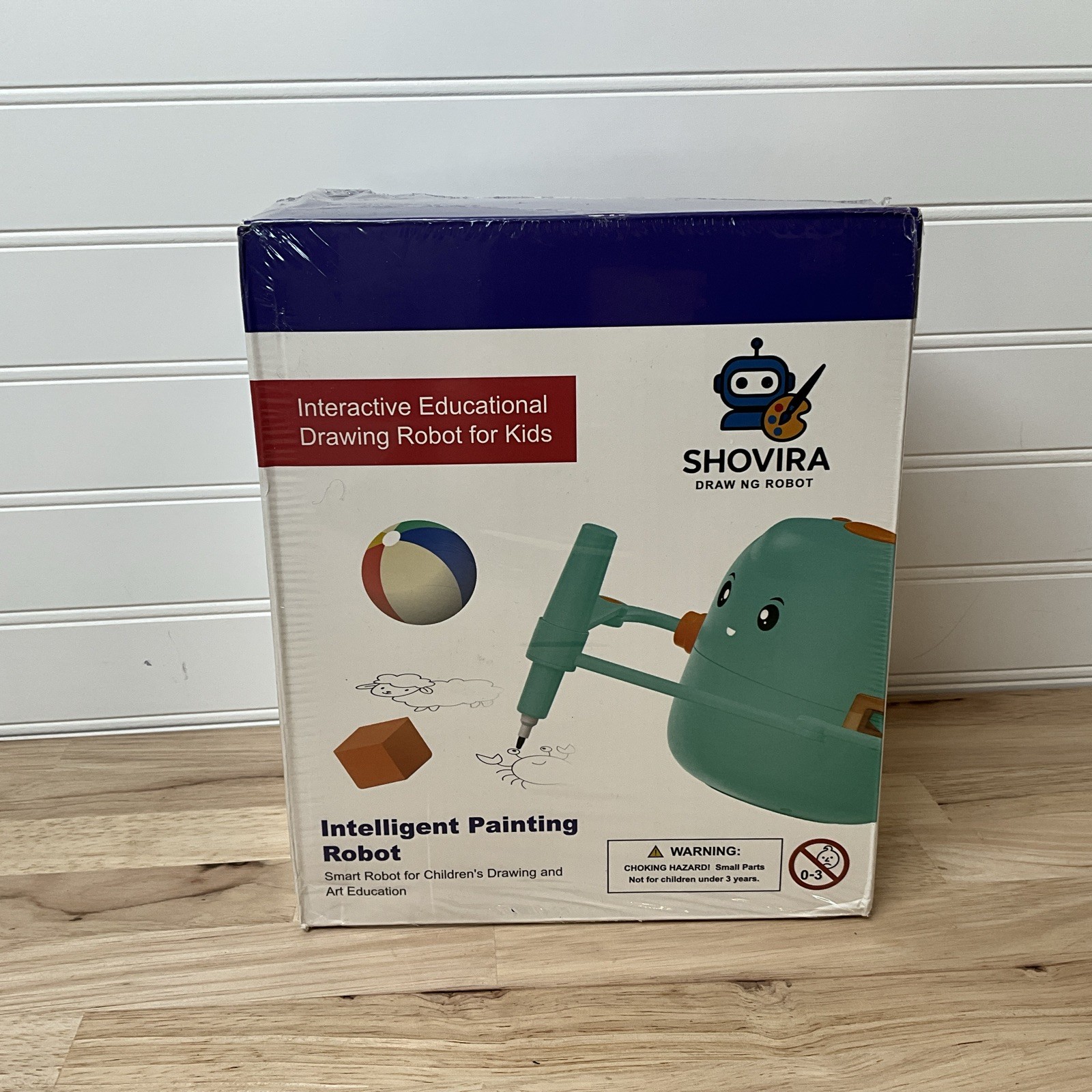Shovira Intelligent Drawing Robot for Kids 150 Learning Cards – 17 Pens Voice