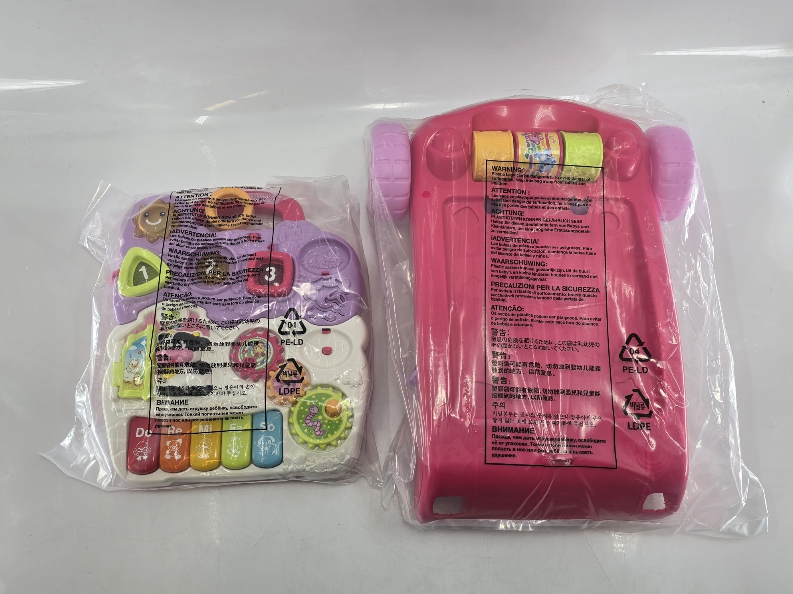 VTech Sit-to-Stand Learning Walker (Frustration Free Packaging), Pink – OPEN BOX