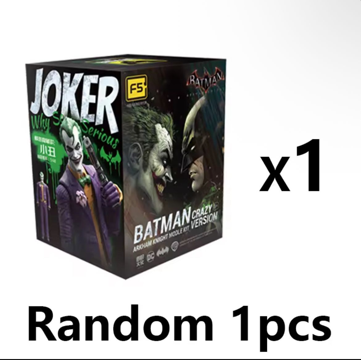Batman Arkham Knight F5 Blind Box 10cm Collectible Model 7 Styles Gift Toy