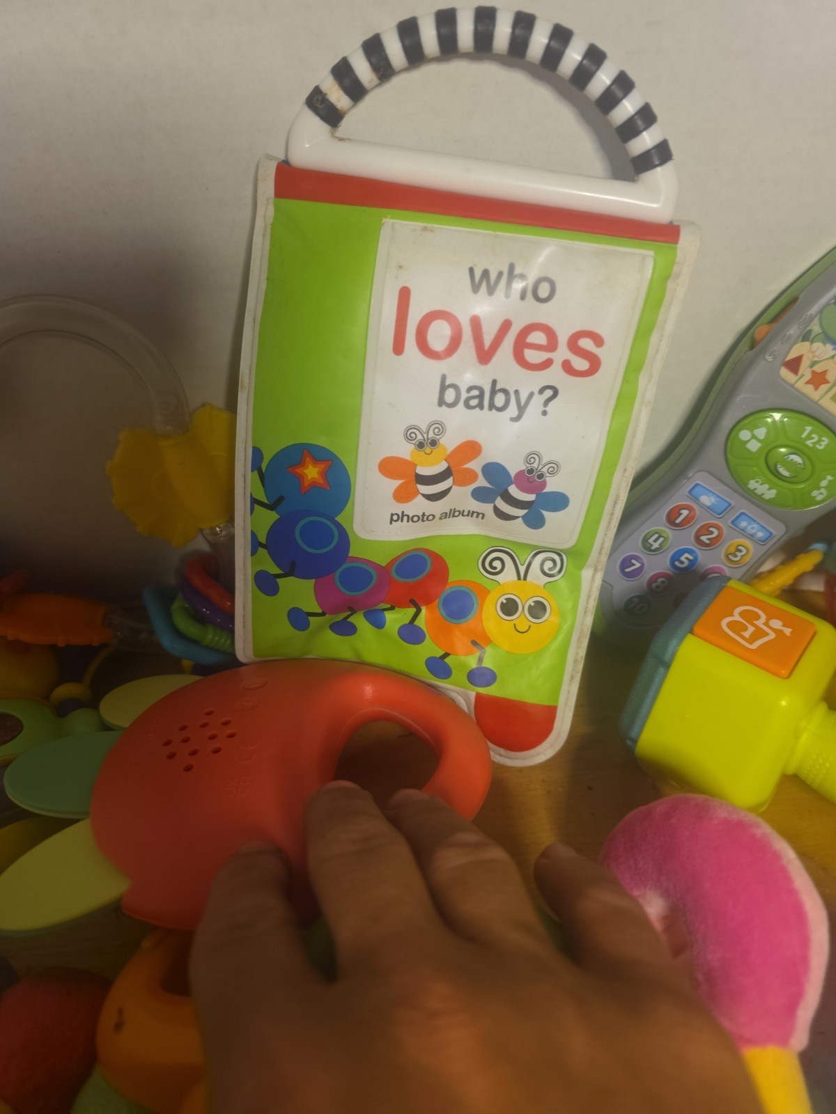 Large Lot Of 15 Developmental Baby Toys Teethers Rattles Sensory, Interactive