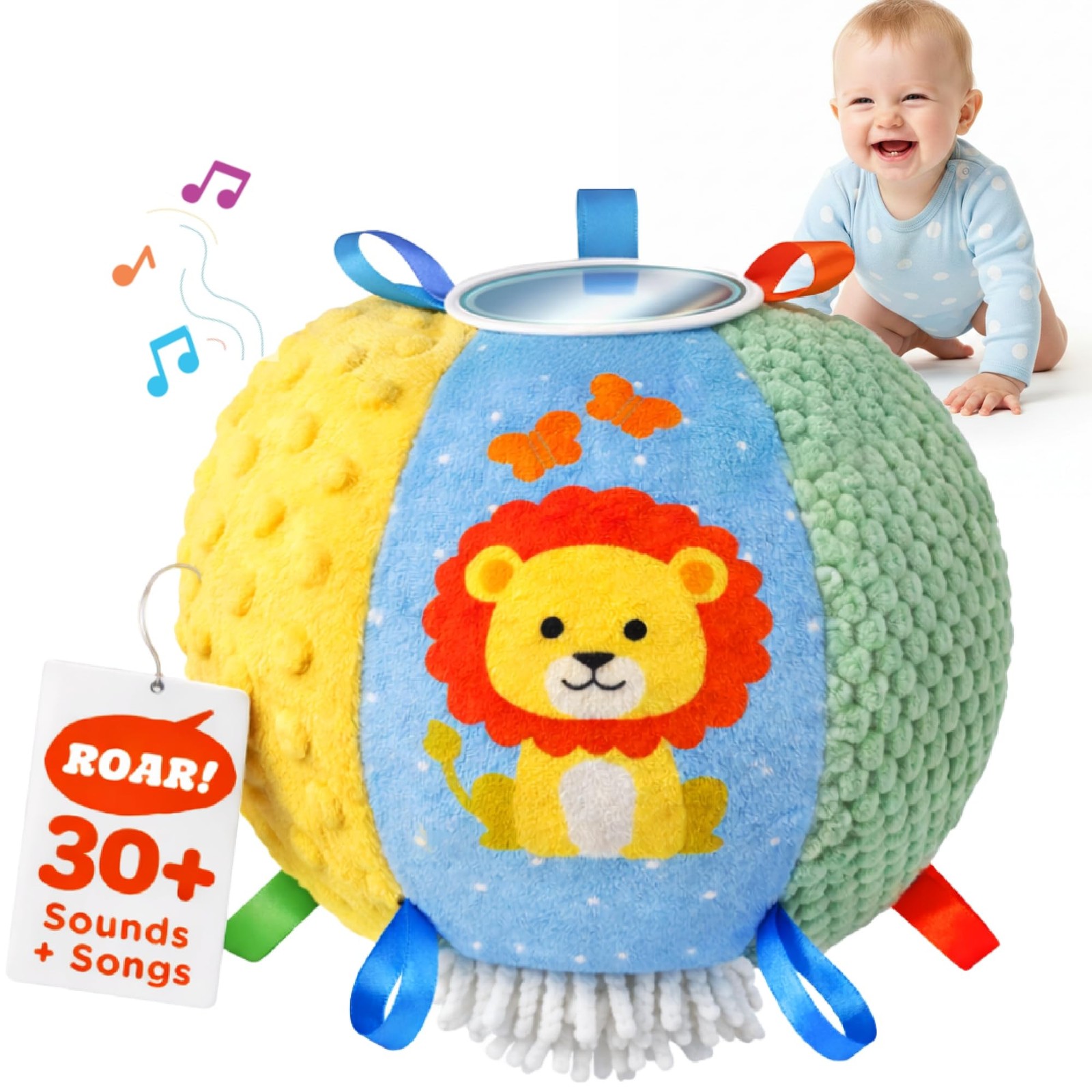 Move2Play, Interactive Baby Ball with 30+ Sounds & Songs | Toys Sensory