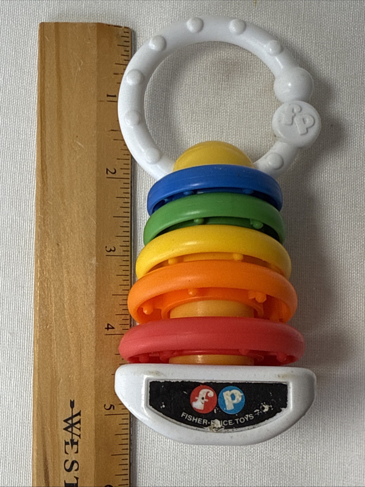 FISHER PRICE MINI CLASSIC TOY REPLICA ROCK A STACK