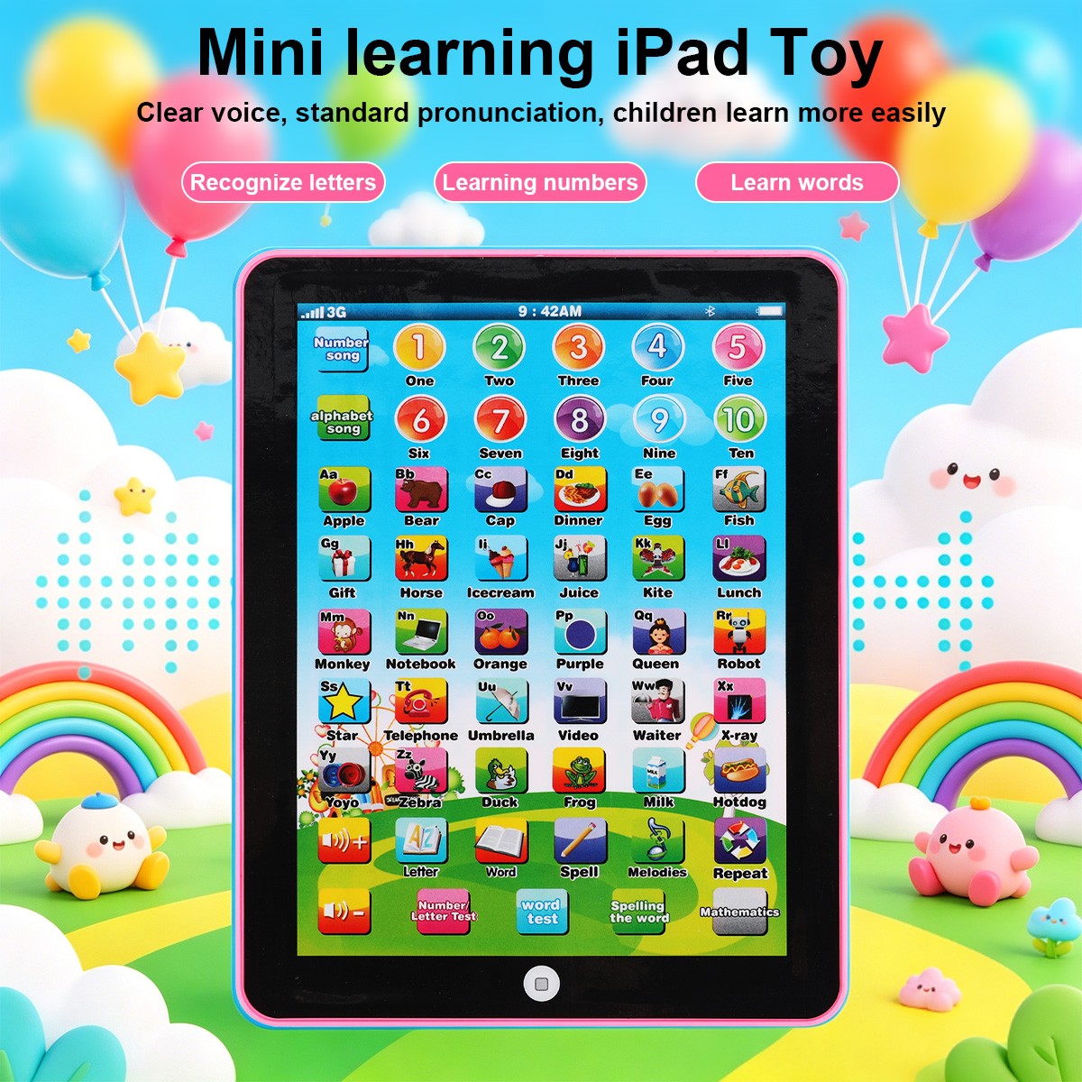 NEWS Educational Learning Toys for Kids Toddlers Age 1 2 3 4 5 6 7 8+ Years Old