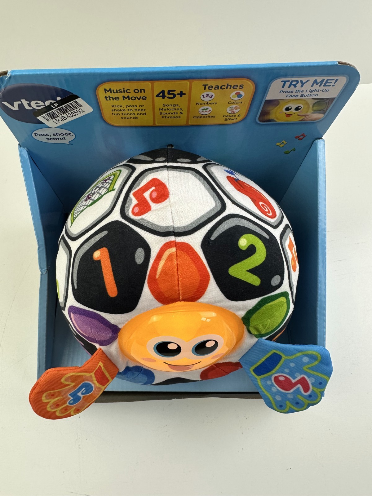 VTech 5091 Bright Lights Soccer Ball Baby Toddler Learning Toy Age 6-36 Months