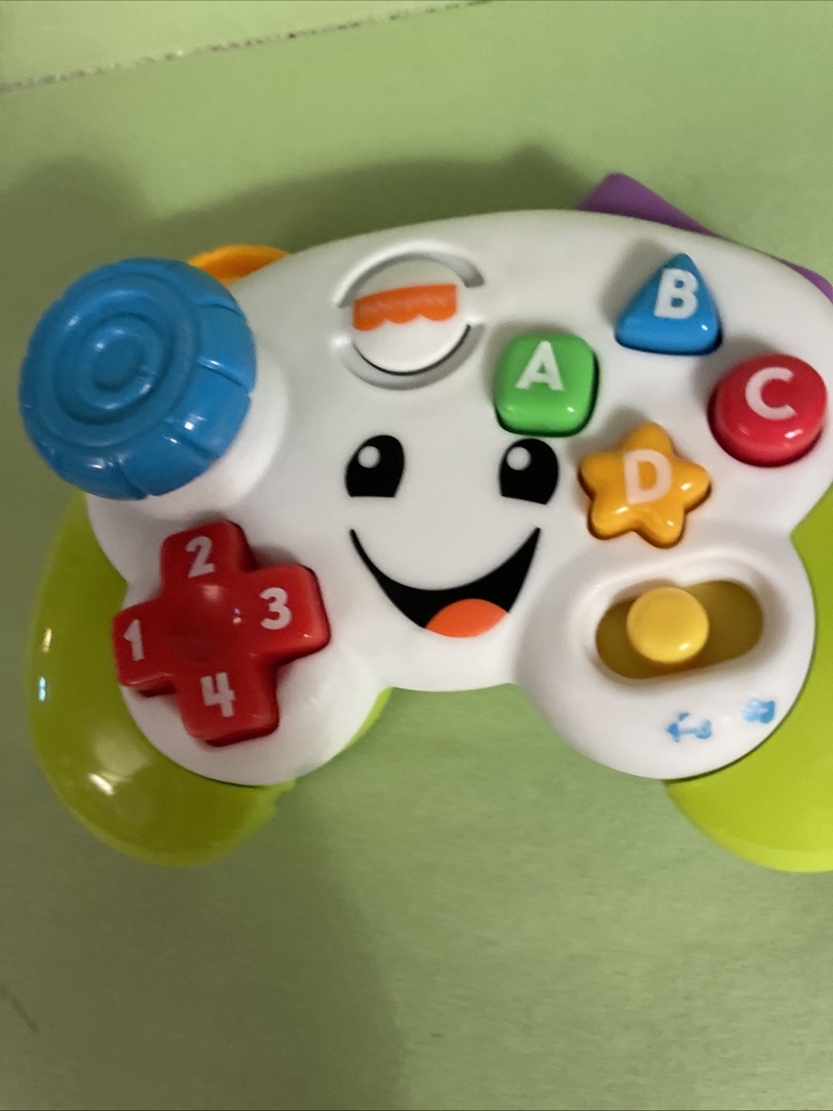 Fisher Price Laugh & Learn Game Controller Teaching First Words Sounds 6-36 Mos