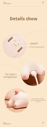 Night Light, LED Squishy Novelty Animal Night Lamp, Food Grade Silicone Rabbit