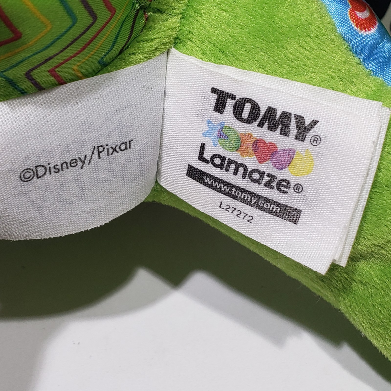 Lamaze Disney Baby Clip & Go 9″ Toy Story Rex Dinosaur Rattle Crinkle Plush Toy