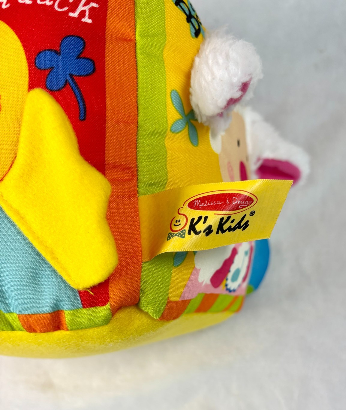 Melissa & Doug Musical Farmyard Activity Cube Baby Toddler Sensory Toy