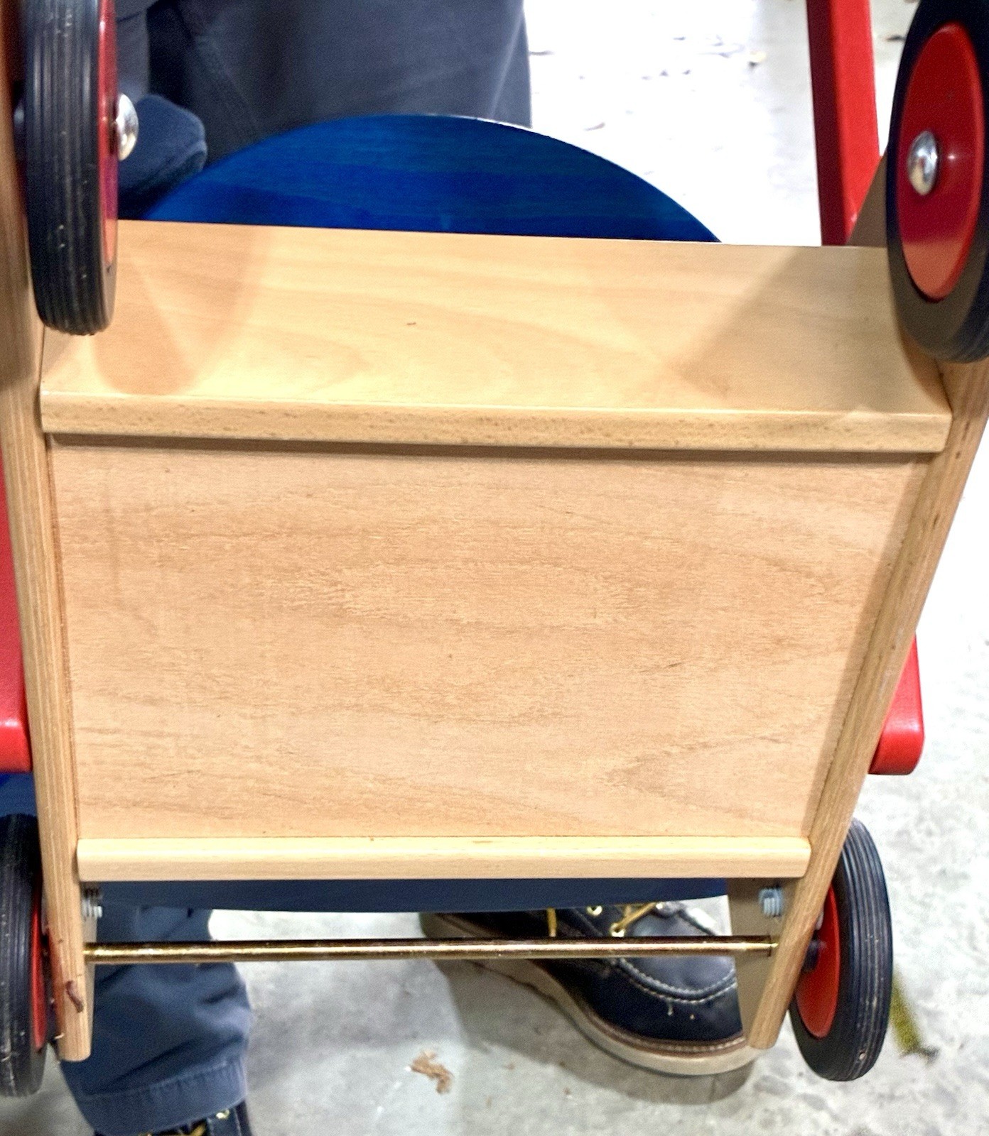 Baby HABA Walker Wagon – First Push Toy with Seat & Storage for 10 Months and Up